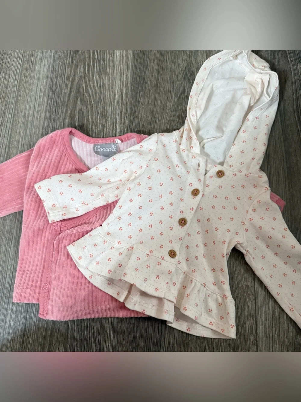 Bundle of Baby Girl Clothes Coccoli & Carter’s 2 Piece Bundle